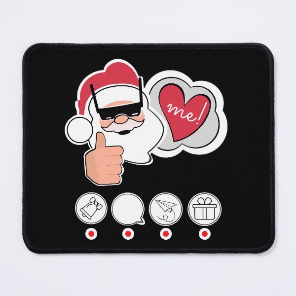 Item preview,    Santa Likes Me! Santa Wearing FPV Goggles designed and sold by funpix-shop.