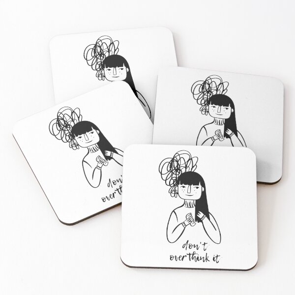 Item preview, Don't overthink it. Confusion of thoughts designed and sold by HelgaScand.