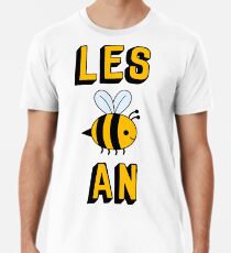 Camiseta premium LES BEE UN LESBIANO