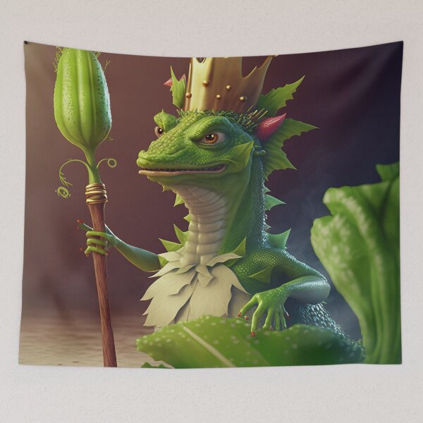 Item preview, lizard king lettuce designed and sold by IA-Power.