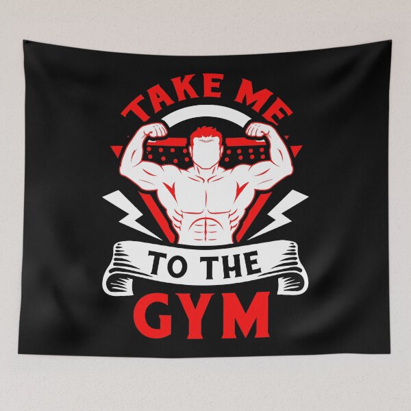 Item preview, Take Me To The Gym designed and sold by netdota.