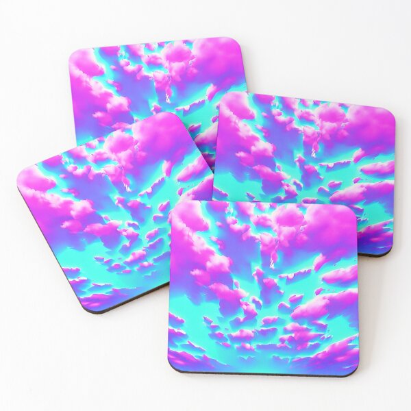 Item preview, Beautiful Vaporwave Vapor Wave Design designed and sold by StickerBird.