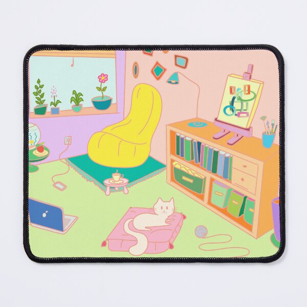 Item preview, Cozy Kitty Corner  designed and sold by DoodleDooArt.