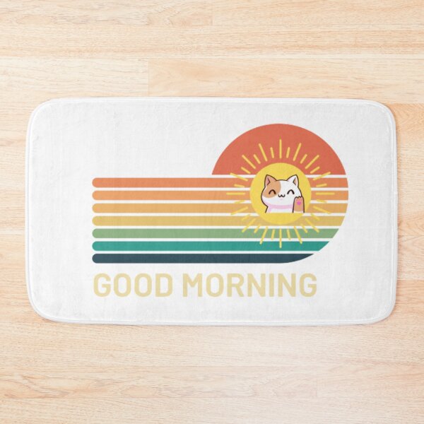 Item preview, Goodly Morning Shiny Cat designed and sold by DeeCeeFashion.