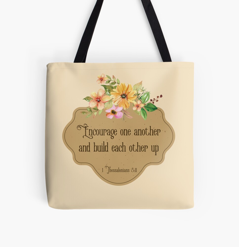 Encourage One Another {Tote Bag}