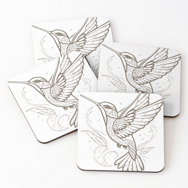 Item preview, creative animal hummingbird designed and sold by DD215.