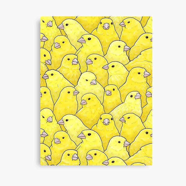 Item preview, Yellow Canary Pattern designed and sold by MaratusFunk.