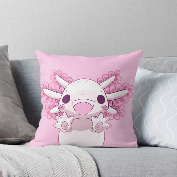 Item preview, Happy Axolotl in Lily Pond designed and sold by evybenita.