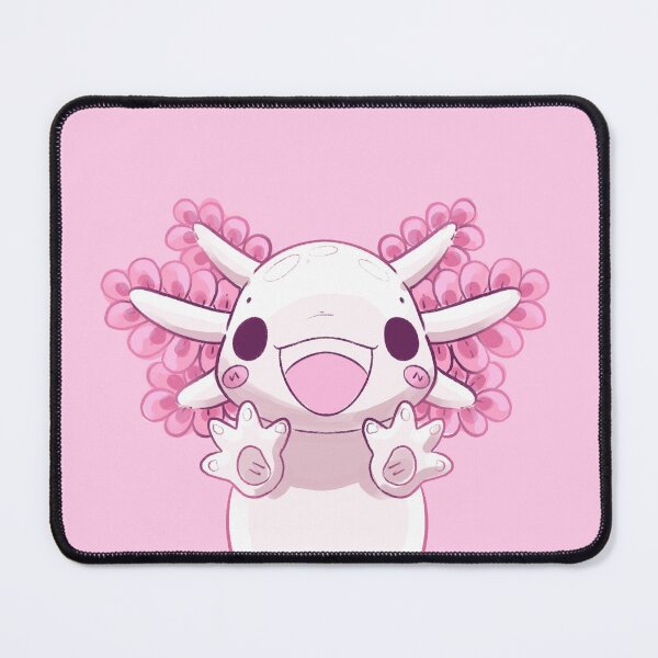 Item preview, Happy Axolotl in Lily Pond designed and sold by evybenita.