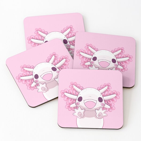 Item preview, Happy Axolotl in Lily Pond designed and sold by evybenita.
