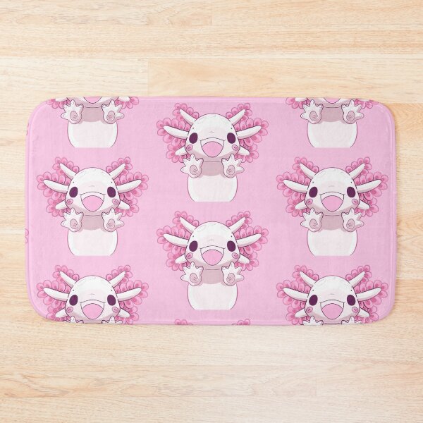 Item preview, Happy Axolotl in Lily Pond designed and sold by evybenita.