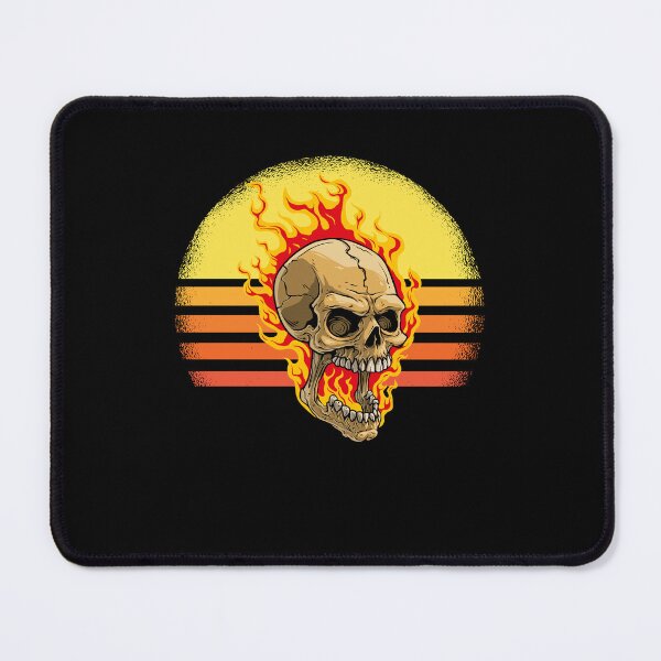 Item preview, Burning Skull designed and sold by 1681830934131.