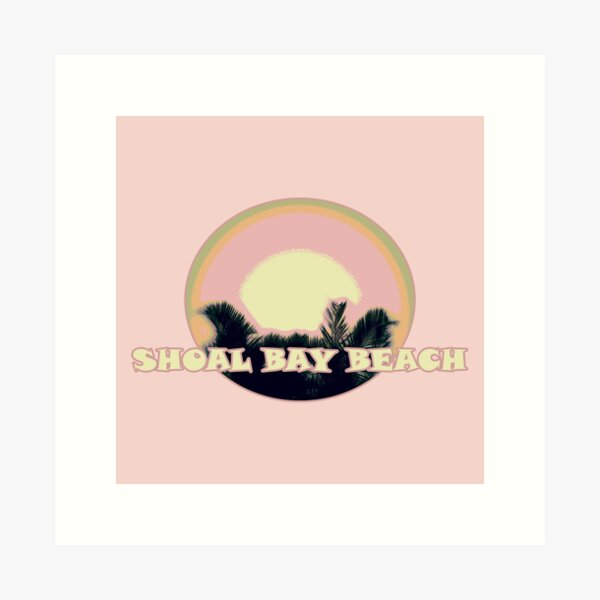 Artikel-Vorschau von Shoal Bay Beach Vacation Tourist Souvenir – Antigua – Karibik – Text niedrige Platzierung 1 von 6, designt und verkauft von Beachy.