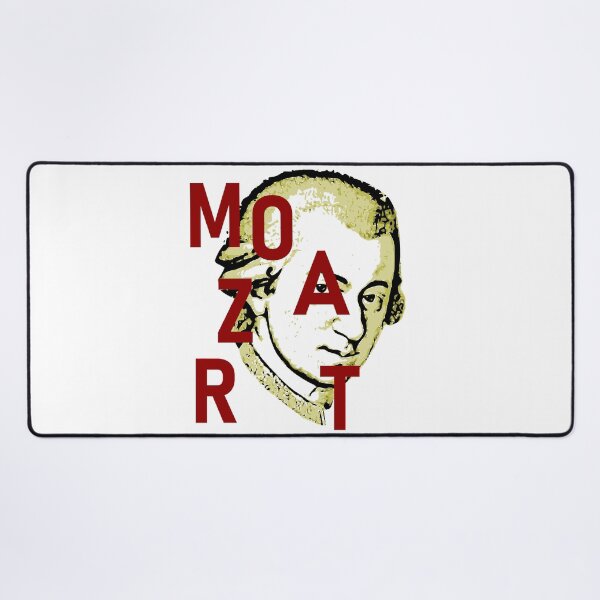 Item preview, Mozart name red/yellow designed and sold by Burruchet.