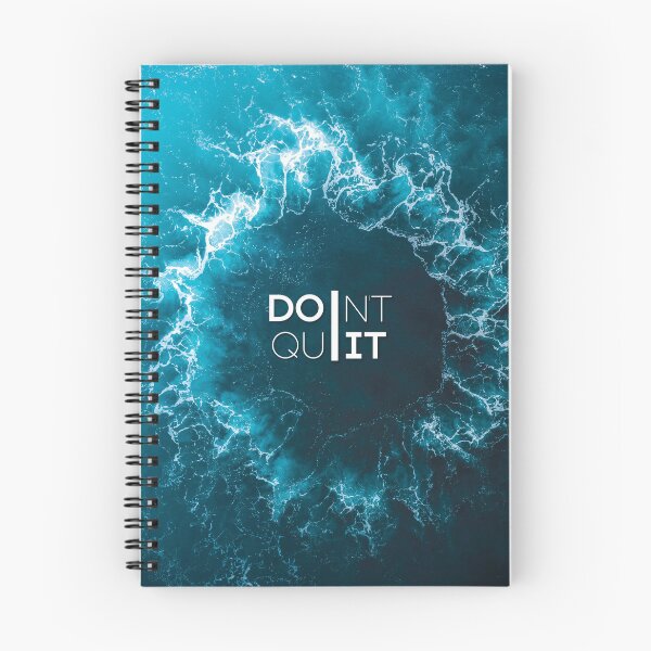 Item preview, ''DON'T QUIT'' -  Motivational Quote Artwork designed and sold by MotivationSpark.