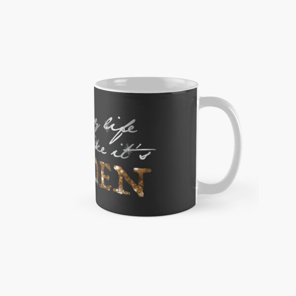 Item preview, "Living My Life Like It's Golden" - Jill Scott, empowering Lyrics designed and sold by WitchDesign.
