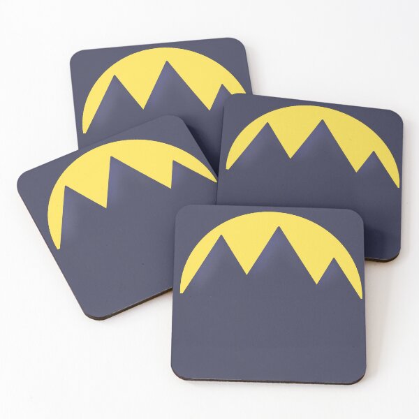 Item preview, Yellow and Navy Simple Minimalist illustration, Minimal Design, Sun and mountain design designed and sold by Cosmos726.