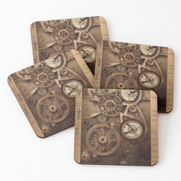 Artikelvorschau, Steampunk-Design v4 von Rude Kitten Designs entworfen und verkauft von rudekitten.