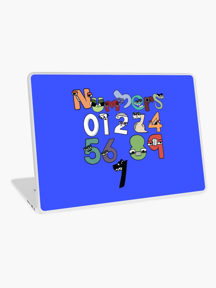 Number Alphabet Lore  Sticker for Sale by TheBullishRhino