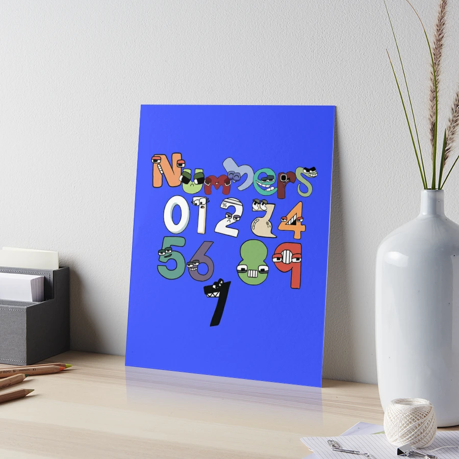 Number Alphabet Lore  Photographic Print for Sale by