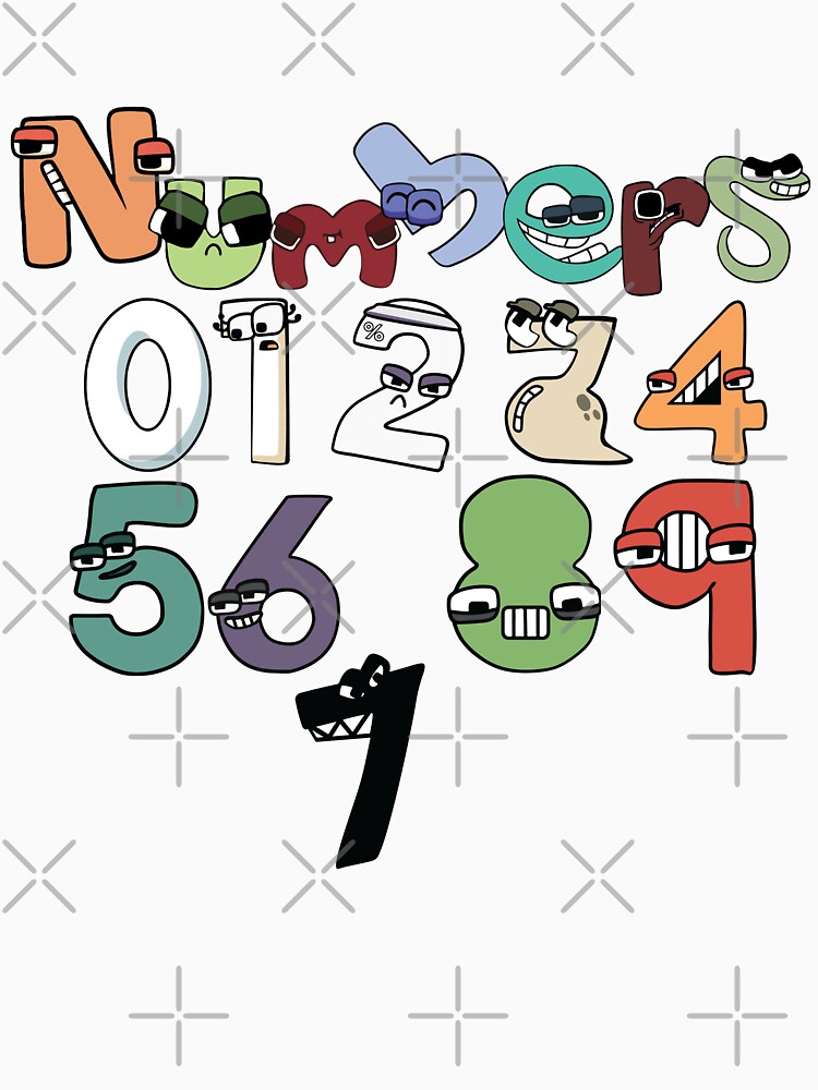 I GOT NUMBER LORE 7 DESIGN!!! : r/alphabetfriends