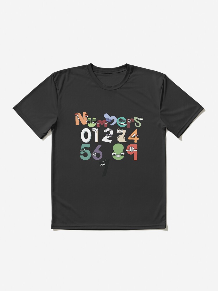 Number Lore 0-9 Numbers  Kids T-Shirt for Sale by TheBullishRhino