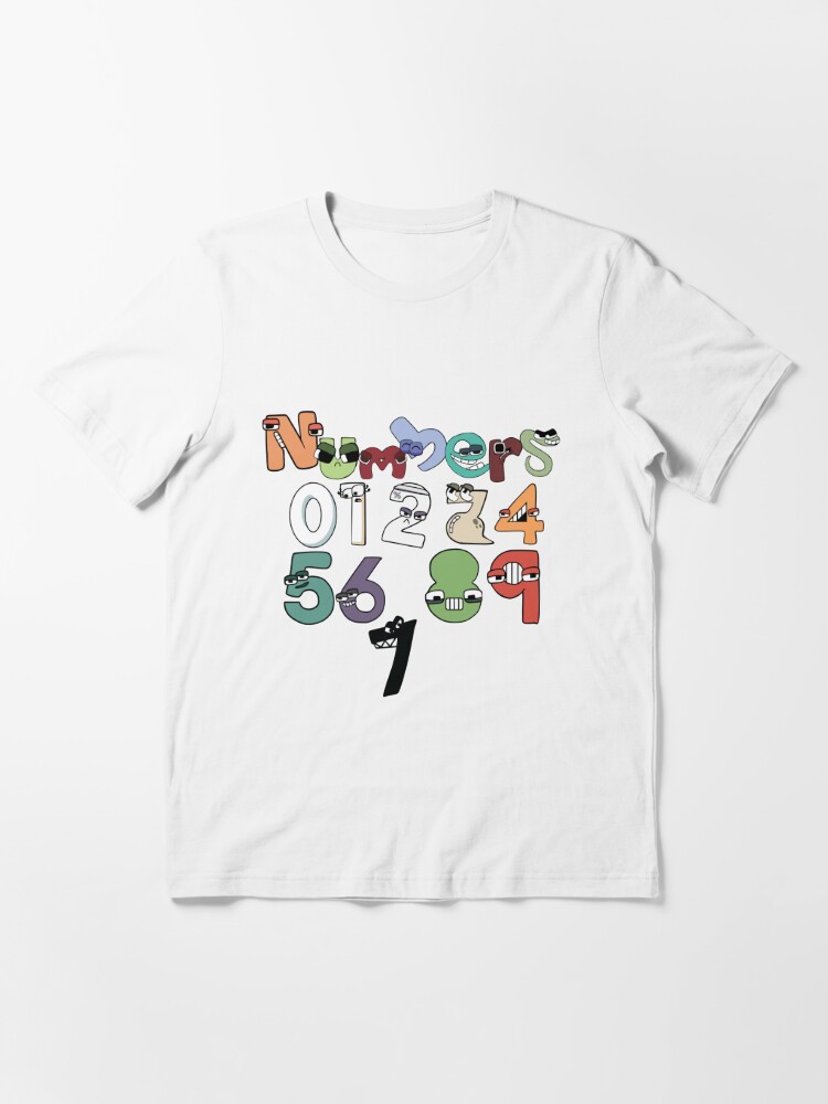 Number Lore 0-9 Numbers  Kids T-Shirt for Sale by TheBullishRhino