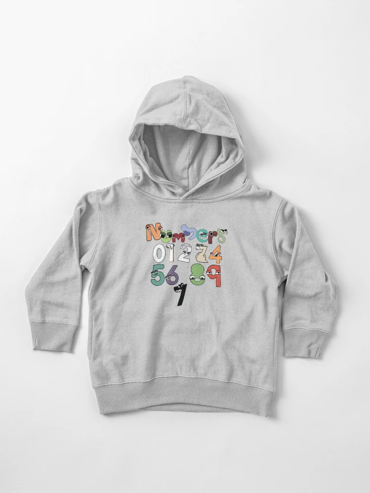 Number Alphabet Lore  Lightweight Sweatshirt for Sale by TheBullishRhino