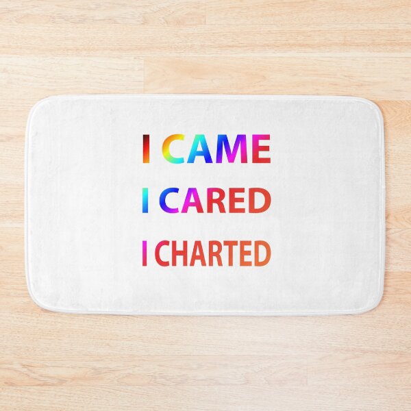 Item preview, i-came-i-cared-i-charted designed and sold by Usatazon on.