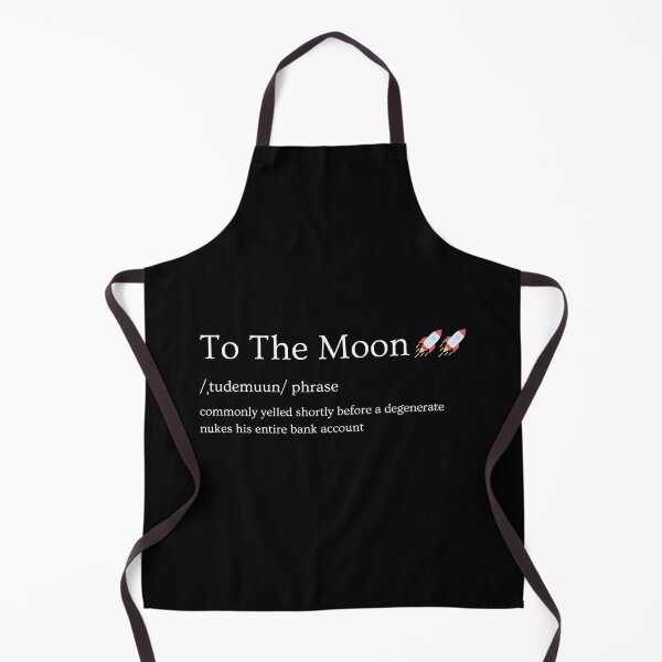 Item preview, To The Moon Definition Stonks Wall Street Meme designed and sold by MillennialMemer.