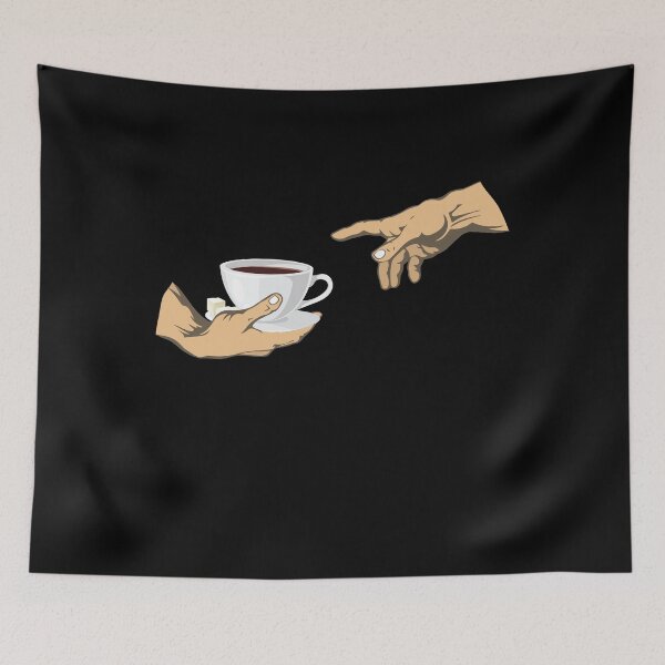 Item preview, Coffee Creation Adams Michelangelo's Hand designed and sold by 1681830934131.