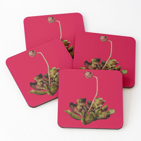 Item preview, Pitcher Plant Red Background. designed and sold by Anthony Seeker.