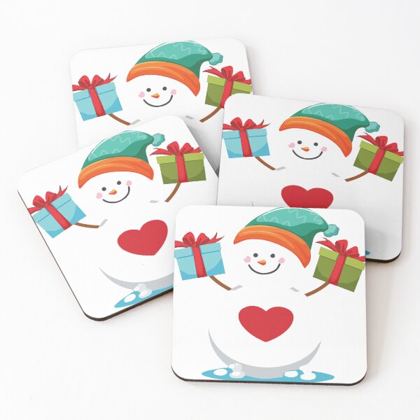 Artikelvorschau, Weihnachtsschneemann, der Geschenke hält entworfen und verkauft von Right-Fit27.