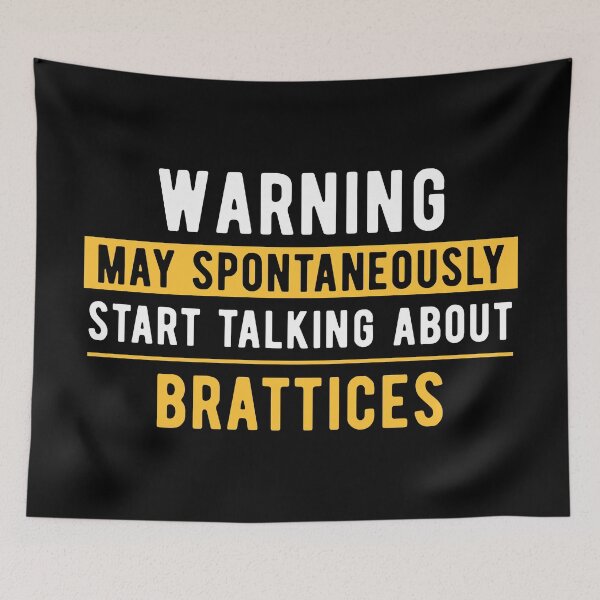 Item preview, Brattice Builder Warning designed and sold by NestaReign.