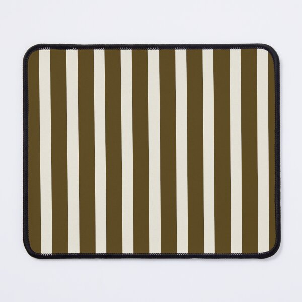 Item preview, vertical dark brown and light beige striped pattern designed and sold by patterncrow.
