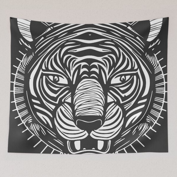 Item preview, creative animal tiger designed and sold by DD215.