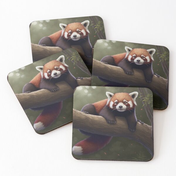 Item preview, Red panda no. 1 designed and sold by Mneemonic.