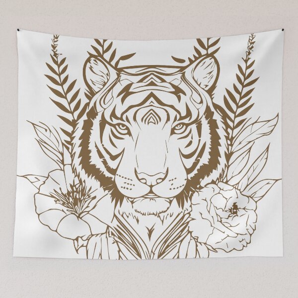 Item preview, creative animal tiger designed and sold by DD215.