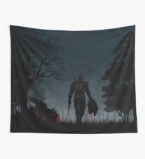 Warriors Landscapes - The Witcher Wild Hunt - Geralt Wall Tapestry