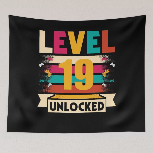 Item preview, 19 Birthday Gift Level 19 Unlocked designed and sold by 1681830934131.