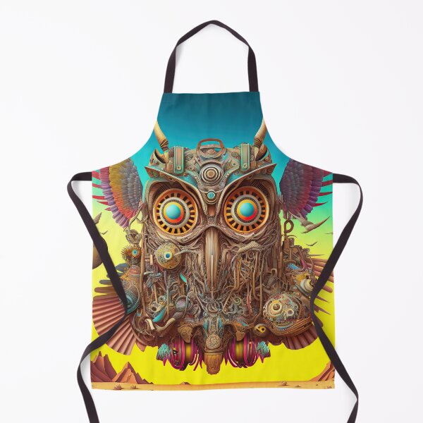 Item preview, psychedelic owl designed and sold by IA-Power.