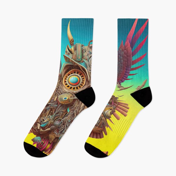 Item preview, psychedelic owl designed and sold by IA-Power.