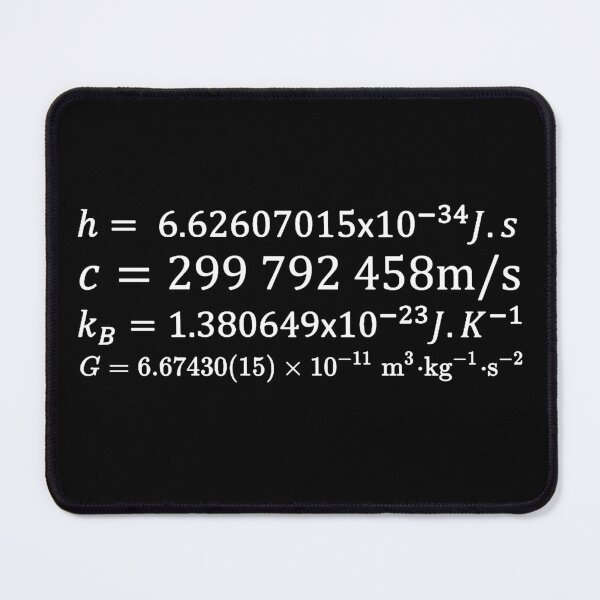 Item preview, Fundamental physics constants values, physics and science designed and sold by NoetherSym.