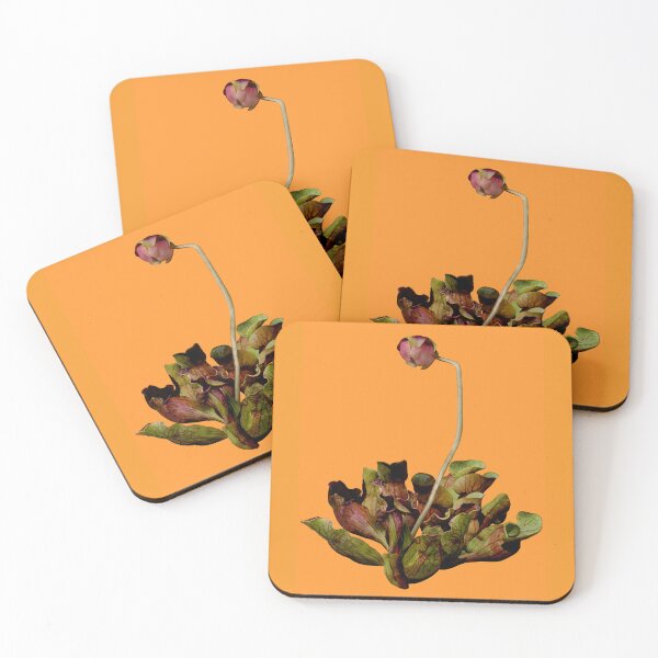 Item preview, Pitcher Plant Orange Background. designed and sold by Anthony Seeker.