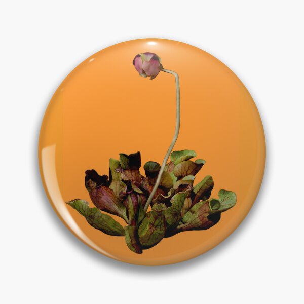 Item preview, Pitcher Plant Orange Background. designed and sold by Anthony Seeker.