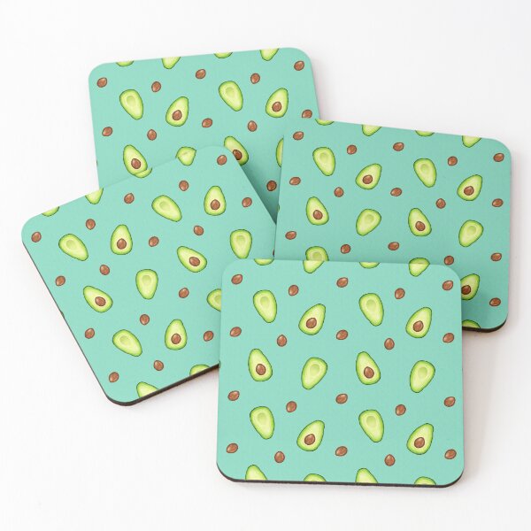 Item preview, Off With Their Pits Avocado Pattern designed and sold by Midnight Coffee.