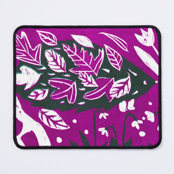 Item preview, Hedgehog - Bright Purple Palette designed and sold by Niina Niskanen.