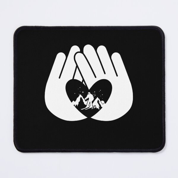 Item preview, Departure Skiing Heart Hand Hands Love designed and sold by 1681830934131.