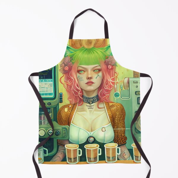 Item preview, Cat Woman Serving Cafes designed and sold by IA-Power.
