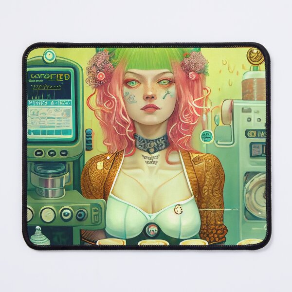Item preview, Cat Woman Serving Cafes designed and sold by IA-Power.